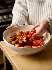 Stellar Soft White Mylor Stoneware Serving Bowls - Image 1 of 5