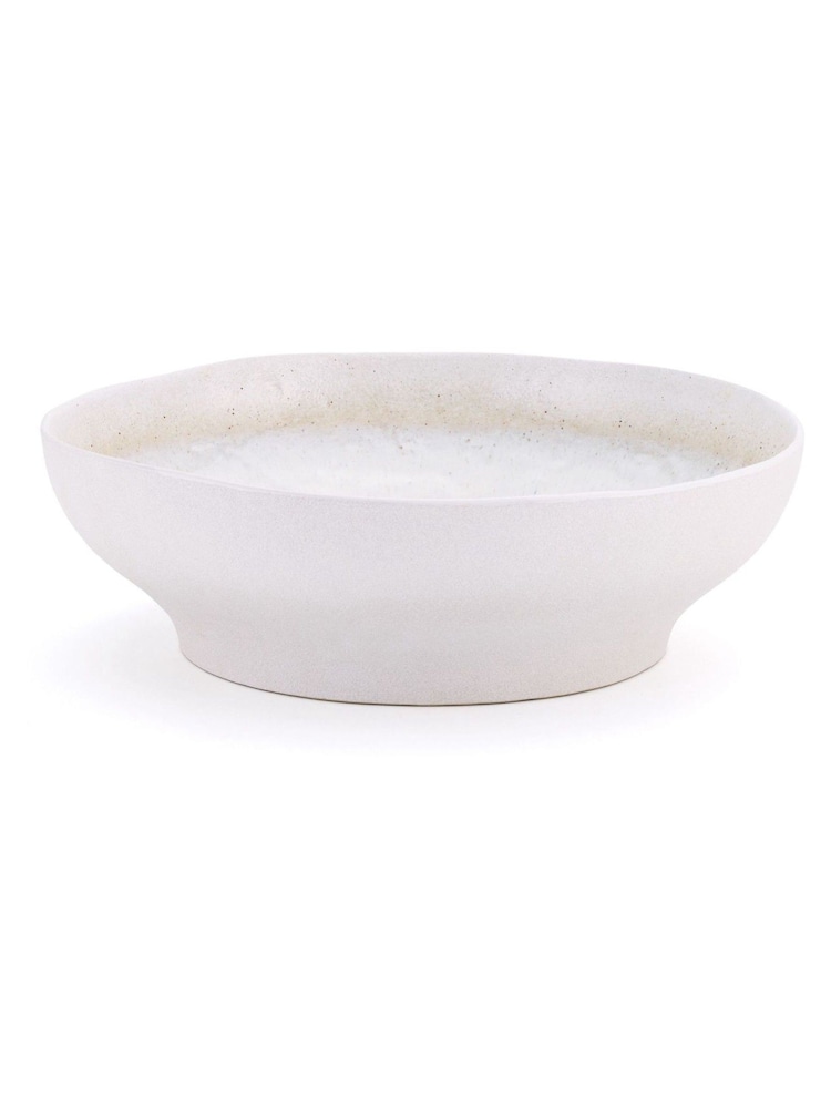 Stellar Soft White Mylor Stoneware Serving Bowls - Image 5 of 5