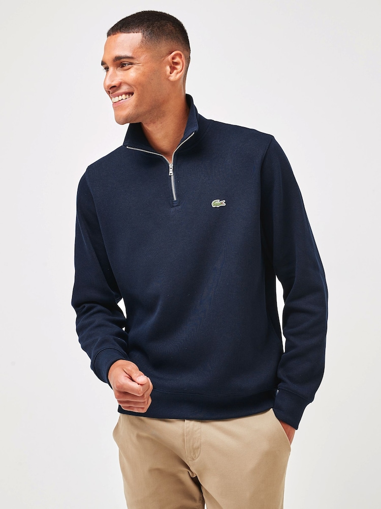 Lacoste Quarter Zip Sweatshirt - Image 1 of 7