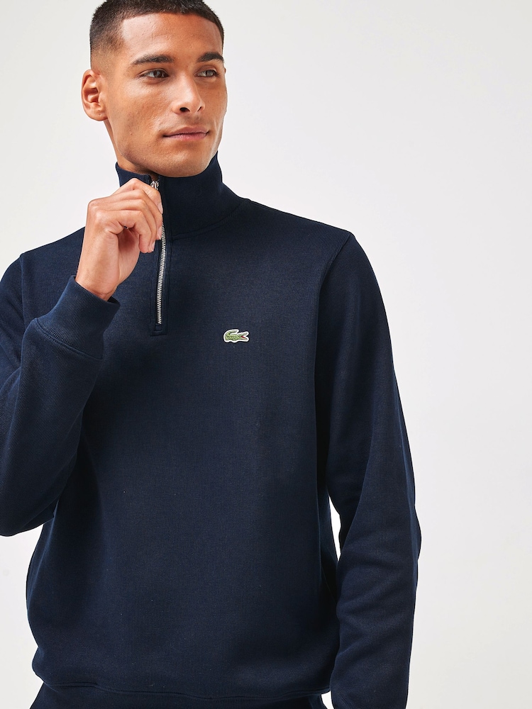 Lacoste Quarter Zip Sweatshirt - Image 3 of 7