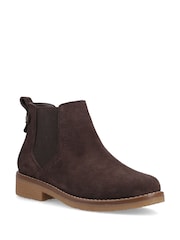 Hush Puppies Brown Maddy Wide Boots - Image 2 of 4