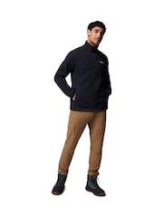 Columbia Black Jasper Ridge Pebbled Full Zip Fleece - Image 4 of 4