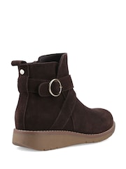Brun - Hush Puppies Lyra Buckle-stövlar - Bild 3 av 4