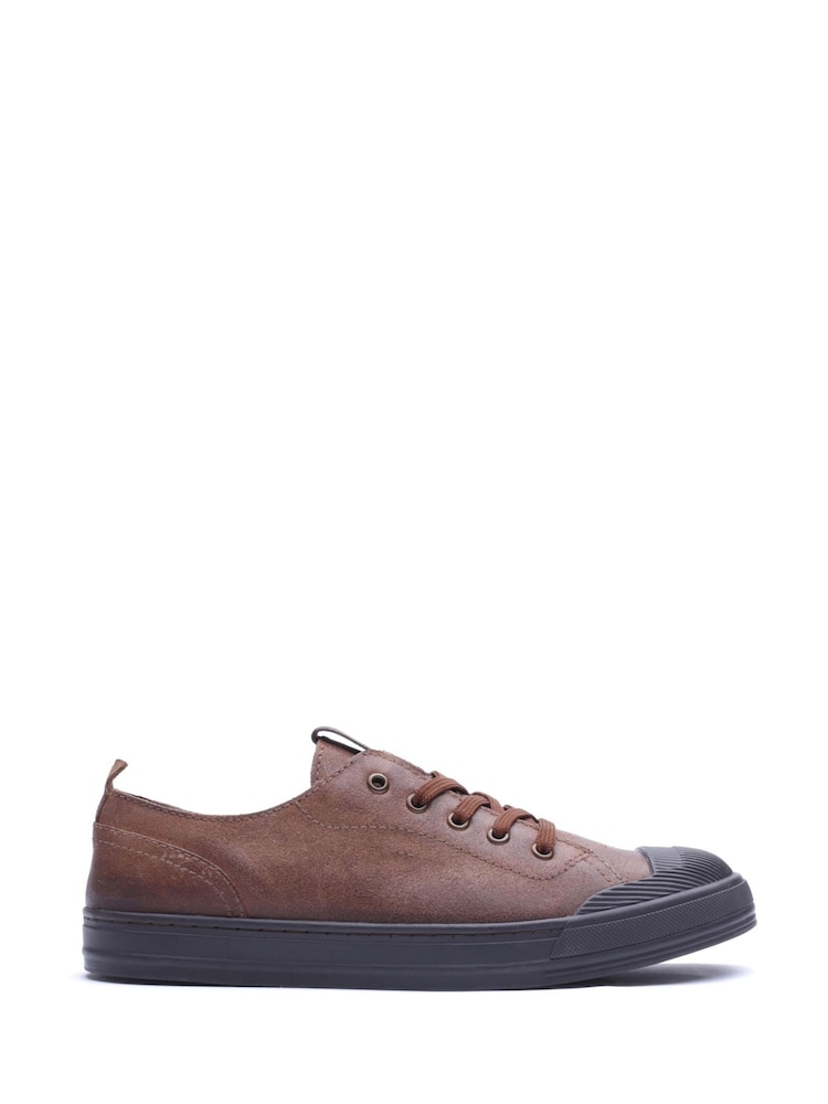Base London Brown Volt Lace Up Shoes - Image 1 of 4 Base London Brown Volt Lace Up Shoes - Image 1 of 4