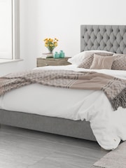 Aspire Furniture Grey Monroe End Lift Ottoman Storage Bed - Image 6 of 6