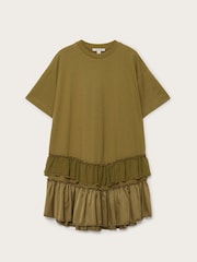 AllSaints Green Feyre Dress - Image 6 of 6