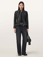 AllSaints Black Clo Jacket - Image 5 of 6