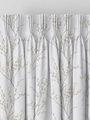 Laura Ashley Dove Grey Pussy Willow Made to Measure Curtains - Image 5 of 9