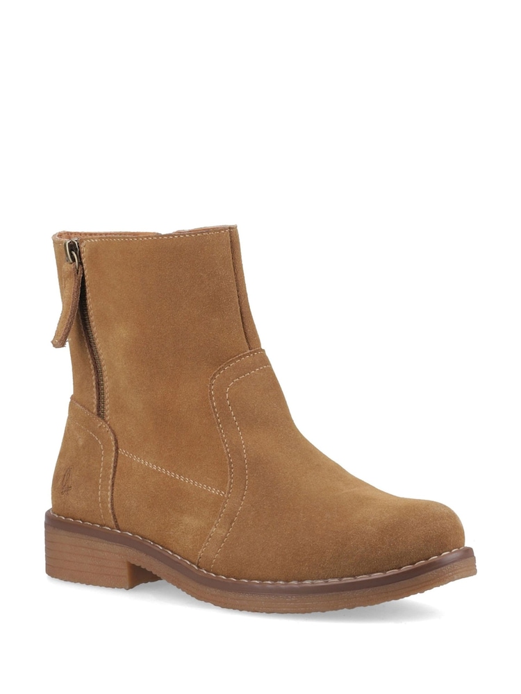 Hush Puppies Tan Brown Marien Boots - Image 2 of 4 Hush Puppies Tan Brown Marien Boots - Image 2 of 4