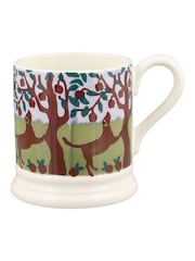 Emma Bridgewater Cream Country Icons Apple Orchard 1/2 Pint Mug - Image 2 of 4