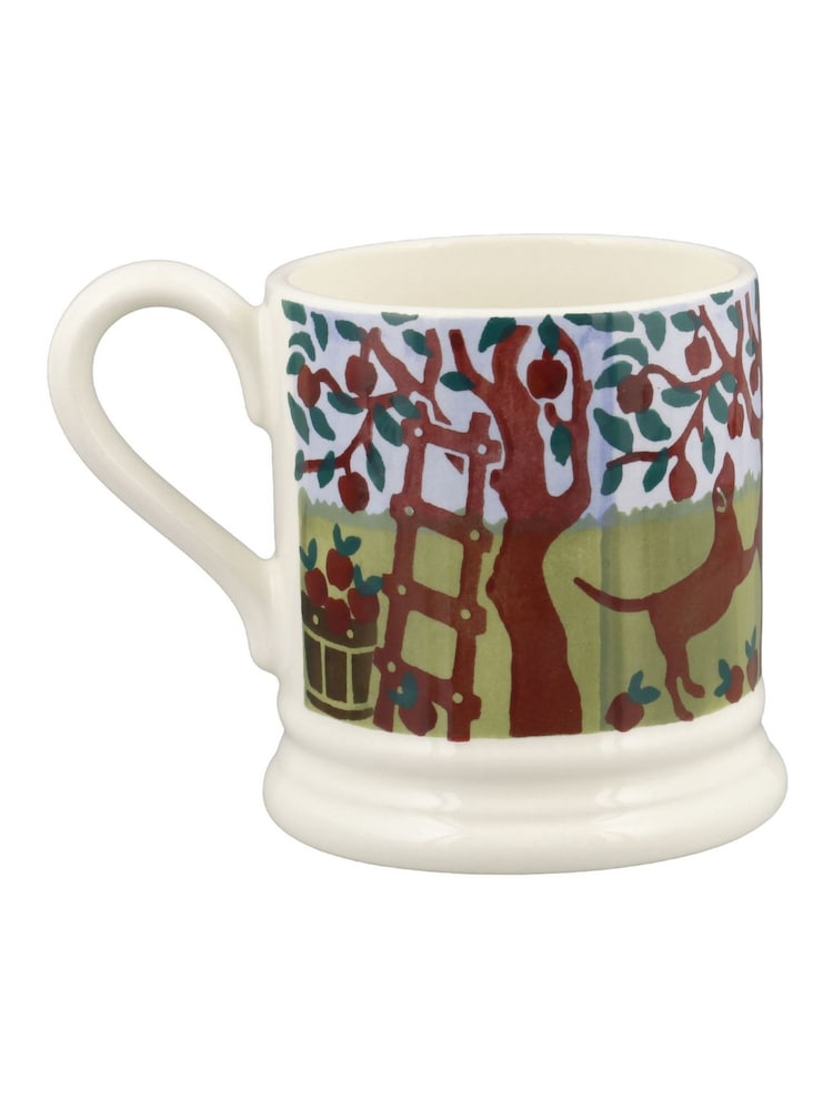 Emma Bridgewater Cream Country Icons Apple Orchard 1/2 Pint Mug - Image 4 of 4 Emma Bridgewater Cream Country Icons Apple Orchard 1/2 Pint Mug - Image 4 of 4