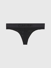 Calvin Klein Black Intrinsic Lace Thong - Image 4 of 4