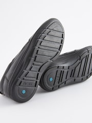 Noir - Chaussures School en cuir à lacets - Image 6 de 7