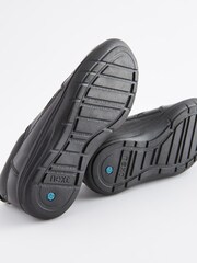 Noir - Chaussures School en cuir à lacets - Image 7 de 7