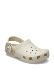 Crocs Cream Classic Toddler Star Buckle Clogs - Image 2 of 5