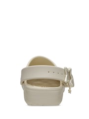 Crocs Cream Classic Toddler Star Buckle Clogs - Image 3 of 5