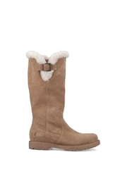 Hush Puppies Brown Honor Long Boots - Image 1 of 4