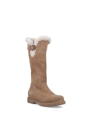 Hush Puppies Brown Honor Long Boots - Image 2 of 4