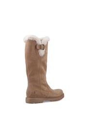 Hush Puppies Brown Honor Long Boots - Image 3 of 4