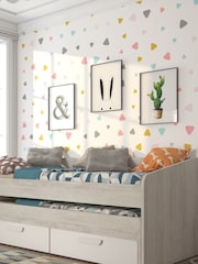 Trasman Grey Terrassa Daybed with Storage Drawers and Pull Out Bed - Image 1 of 4