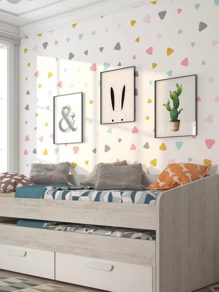Trasman Grey Terrassa Daybed with Storage Drawers and Pull Out Bed - Image 1 of 4