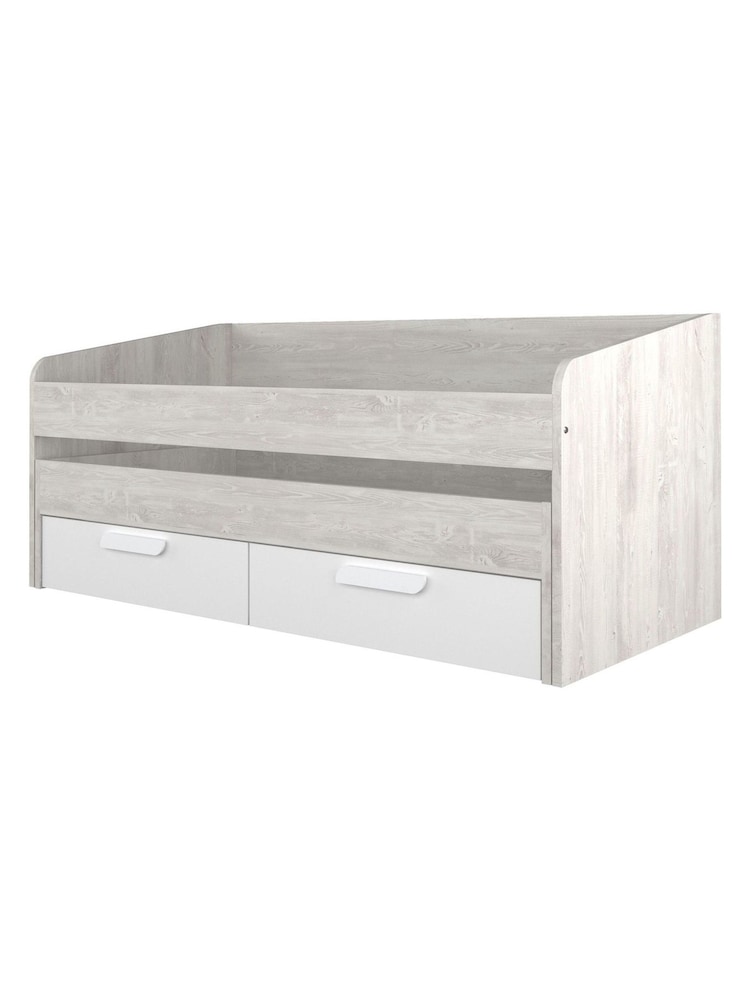 Trasman Grey Terrassa Daybed with Storage Drawers and Pull Out Bed - Image 4 of 4