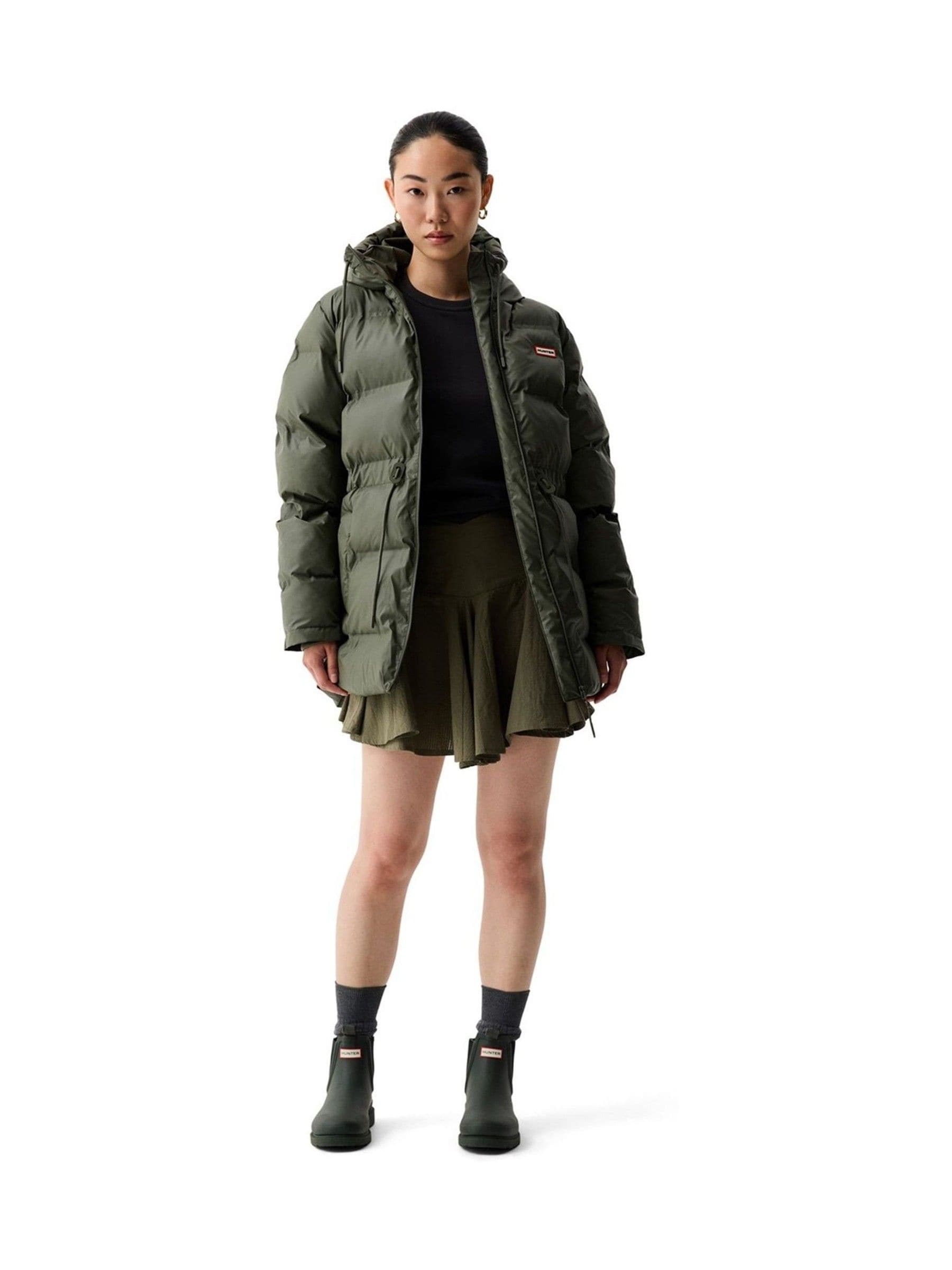 Hunter Women's Green Lemhi Sonic Welded Puffer Jacket