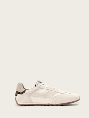 AllSaints White Liam Hex Sneakers - Image 2 of 6