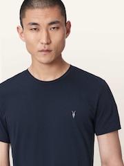 Allsaints מארז של 3 חולצות טי עם צווארון עגול ושרוולים קצרים, דגם Tonic - תמונה 4 מתוך 8