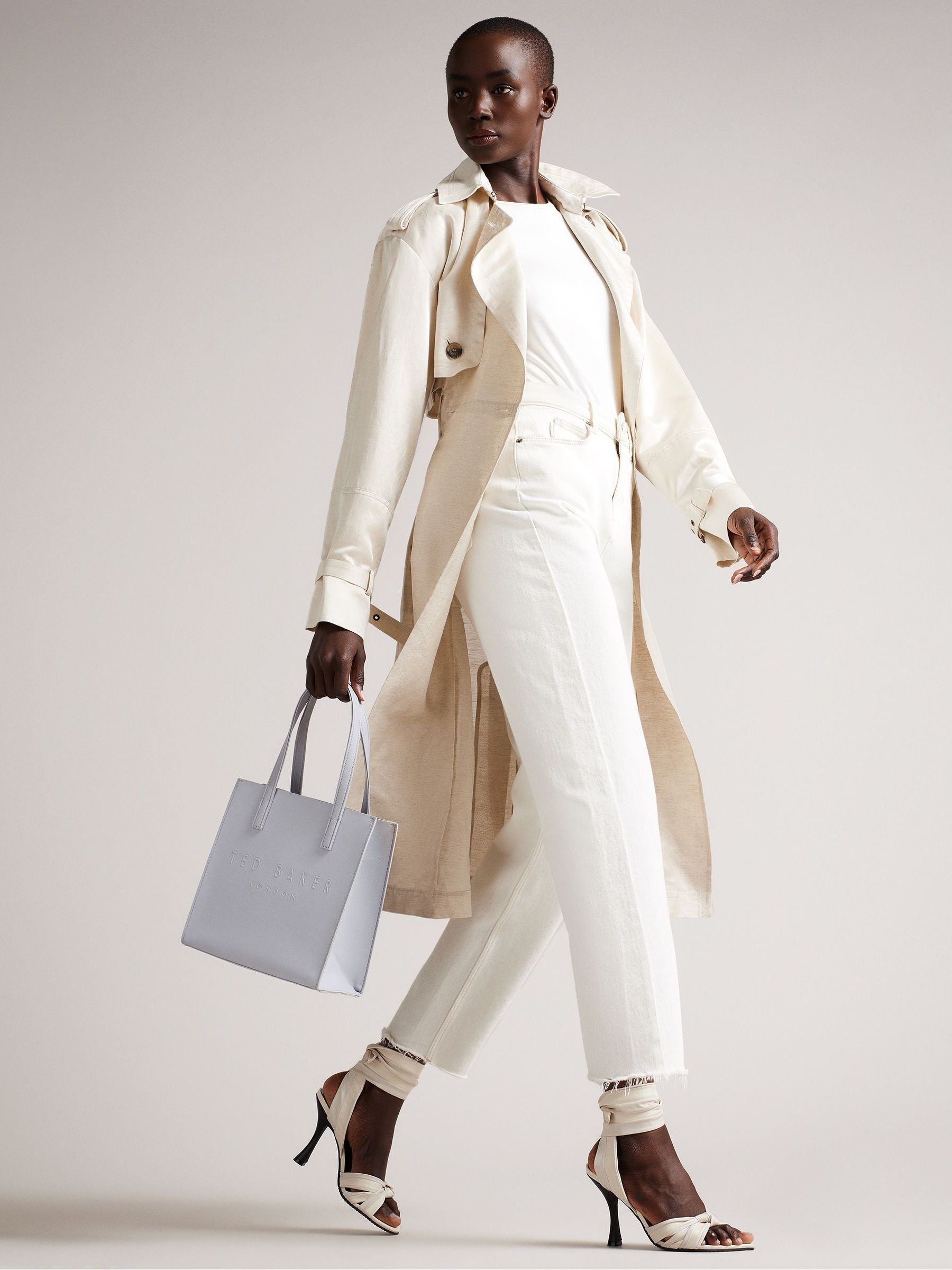 Buy Ted Baker Grey Crosshatch Small Icon Bag from Next United Arab Emirates