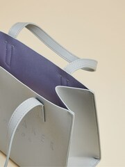 siva - Majhna torbica Ted Baker Crosshatch Icon  - Slika 3 iz 5