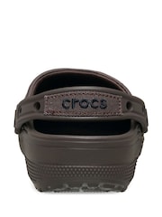 Crocs Brown Classic Crafted Clogs - Image 3 of 5
