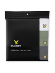 Lyle & Scott Black Loungewear T-Shirts 3 Pack - Image 5 of 5