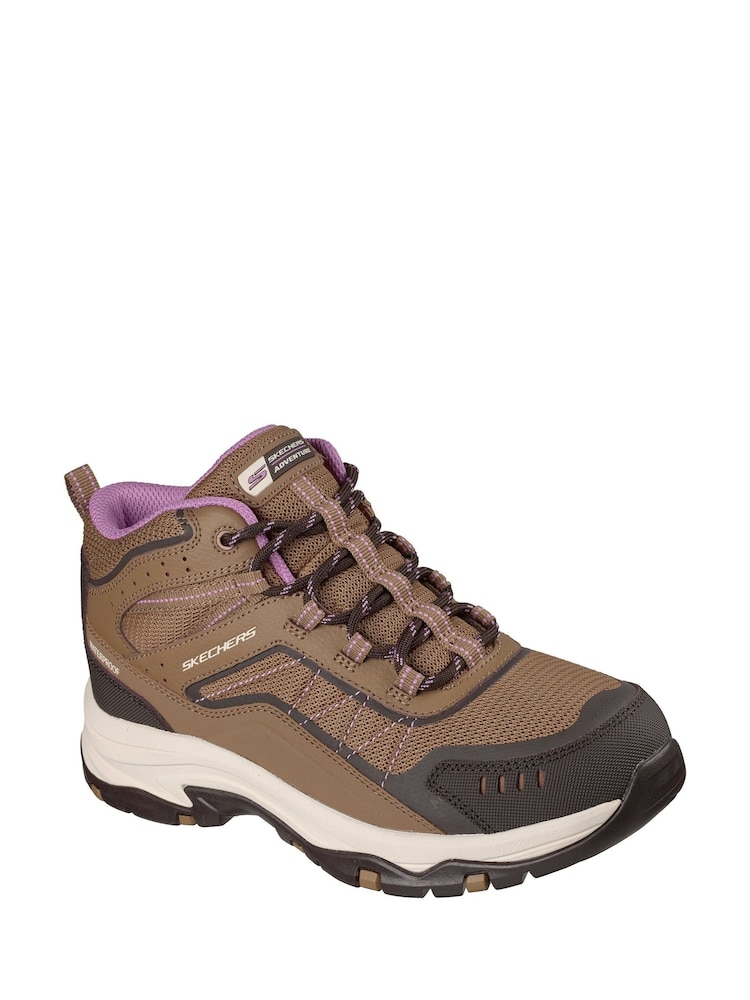Skechers Brown Trego Ashaway Walking Boots - Image 2 of 3 Skechers Brown Trego Ashaway Walking Boots - Image 2 of 3