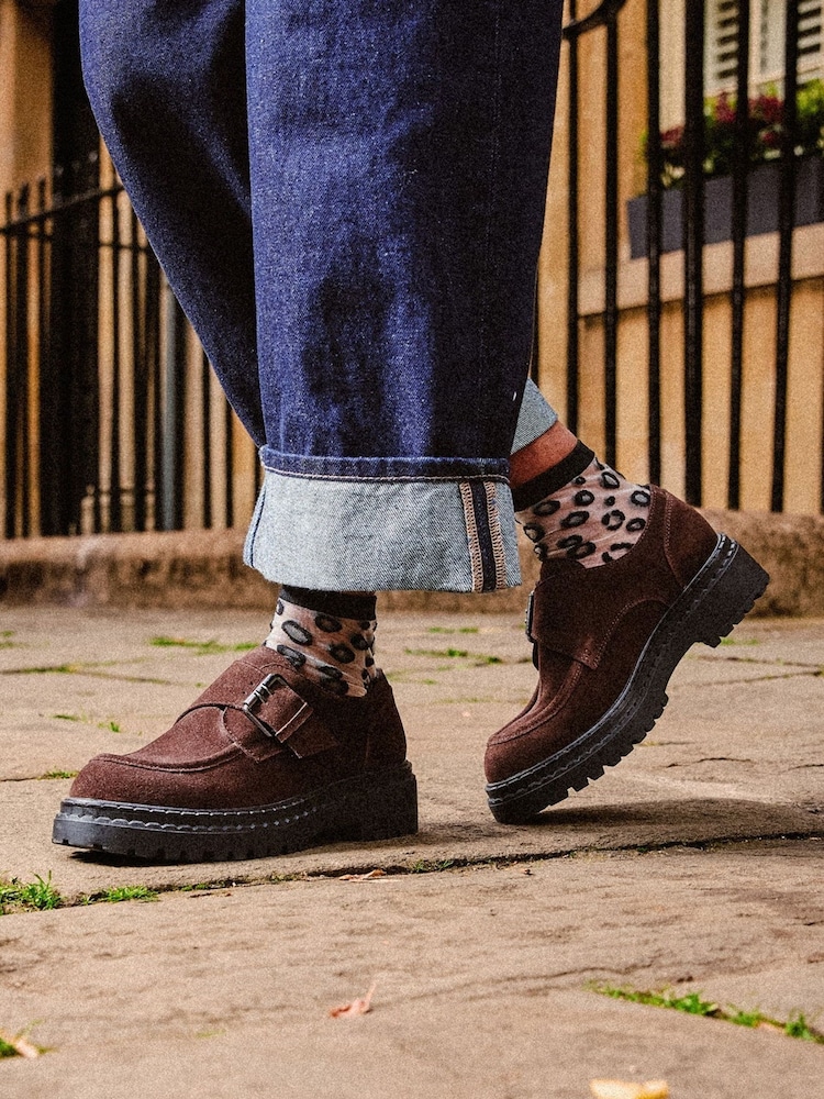 Brun - Hush Puppies Orla Monk Skor - Bild 1 av 6