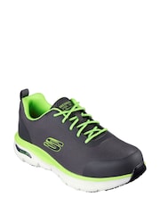 Skechers Grey Work Arch Fit Ringstap Slip Resistant Mens Trainers - Image 2 of 3
