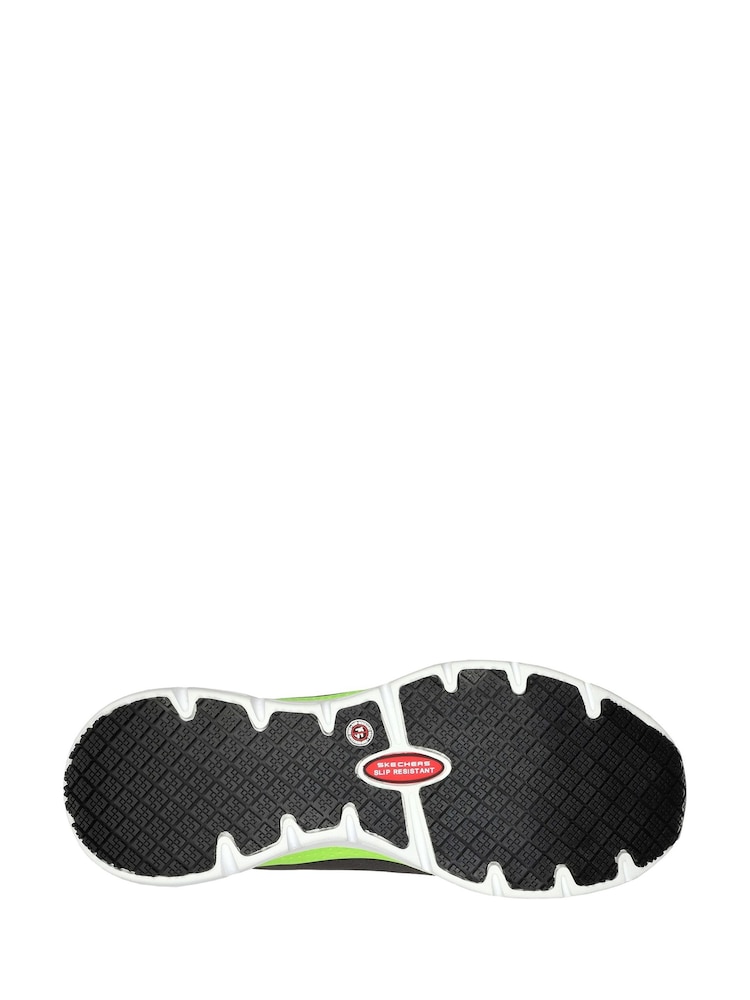 Skechers Grey Work Arch Fit Ringstap Slip Resistant Mens Trainers - Image 3 of 3