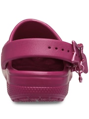 Crocs Pink Classic Toddler Star Buckle Clogs - Image 3 of 5