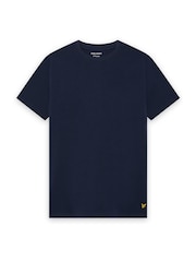 Lyle & Scott White Loungewear T-Shirts 3 Pack - Image 4 of 8