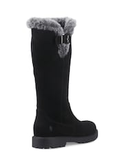 Hush Puppies Black Honor Long Boots - Image 3 of 4