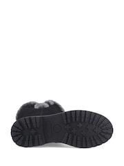 Hush Puppies Black Honor Long Boots - Image 4 of 4