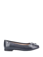 Azul - Bailarinas estilo merceditas de piel Naomi de Hush Puppies - Imagen 4 de 4