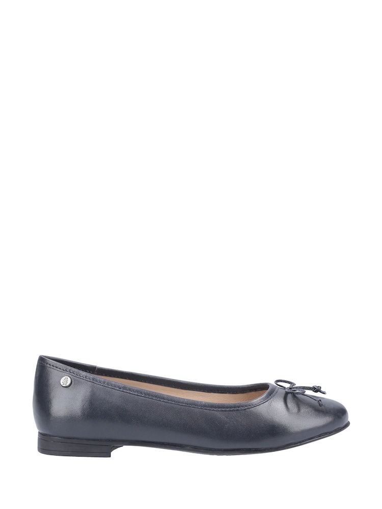 Azul - Bailarinas estilo merceditas de piel Naomi de Hush Puppies - Imagen 4 de 4
