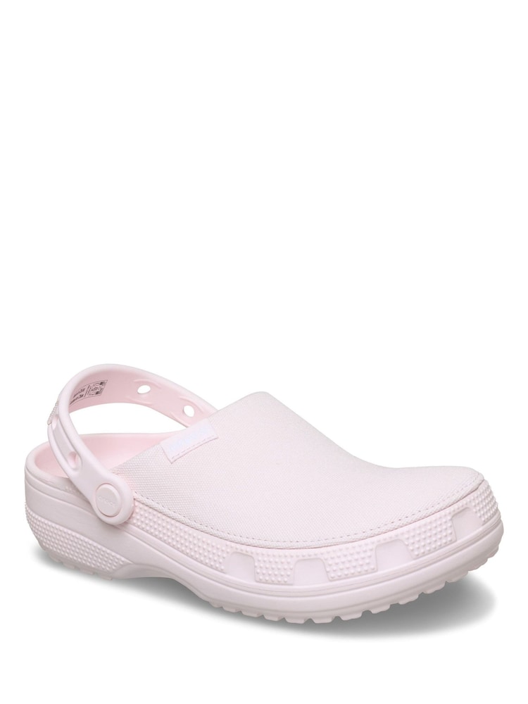 Crocs Pink Classic Crafted Clogs - Image 2 of 5 Crocs Pink Classic Crafted Clogs - Image 2 of 5