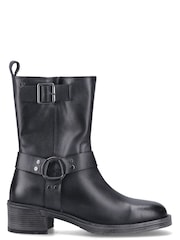 Negro - Botas Hush Puppies Althea con hebilla - Imagen 1 de 4