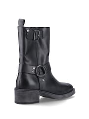 Negro - Botas Hush Puppies Althea con hebilla - Imagen 3 de 4