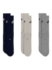 Prírodná - Balenie základných ponožiek Nike Everyday Essential 3 ks - Obrázok 3 z 4