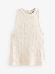 Sand/Natur - Gehäkeltes Tanktop - Bild 5 von 6