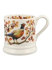 Emma Bridgewater Cream Pheasant In Hawthorn 1/2 Pint Mug - Image 2 of 4