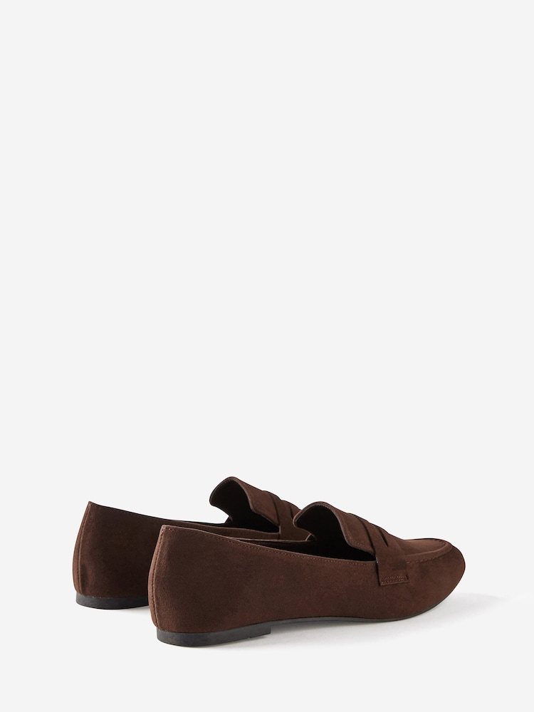 Cotton On Brown Stella Loafers - Image 2 of 4 Cotton On Brown Stella Loafers - Image 2 of 4